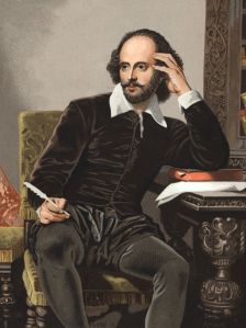 Shakespeare sitting